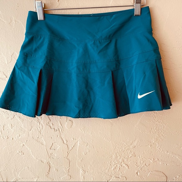 Nike Tennis Golf Skort Skirt Shorts Teal Size XS
